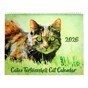 Calendario Regalo para dueños y amantes de gatos con caparazó