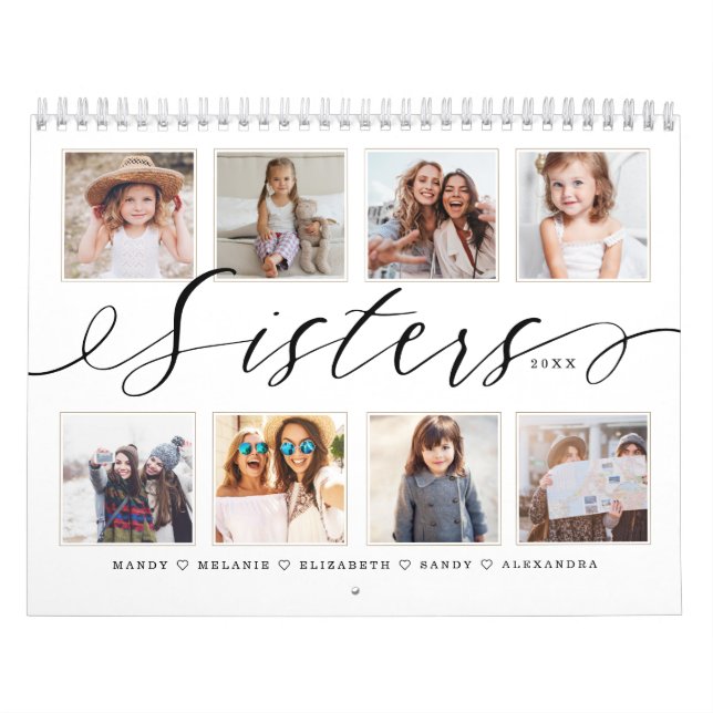 Calendario Regalo para hermanas| Las hermanas hacen los mejor (Tapa)