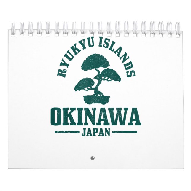 Calendario Regalo sobre las islas Ryukyu japonesas Bonsai Jap (Tapa)