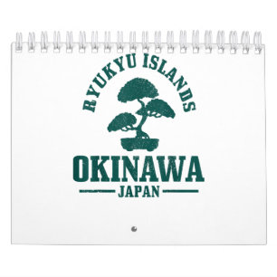 Calendario Regalo sobre las islas Ryukyu japonesas Bonsai Jap