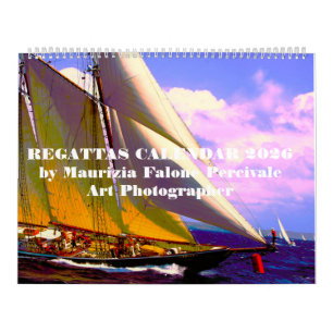 Calendario Regatas por Maurizia Falone Percivale Arte F 2026