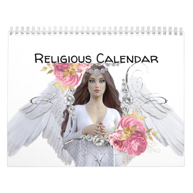 Calendario religioso 12 meses (Tapa)