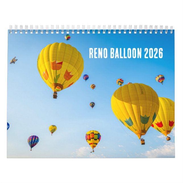 Calendario Reno Balloon 2026 (Tapa)