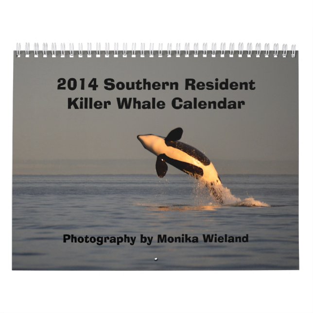 Calendario residente meridional de la orca 2014 (Tapa)