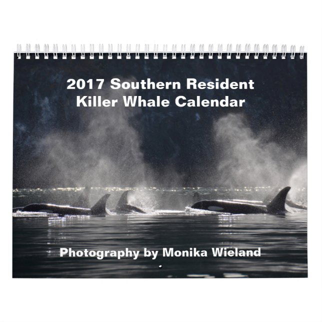 Calendario residente meridional de la orca 2017 (Tapa)