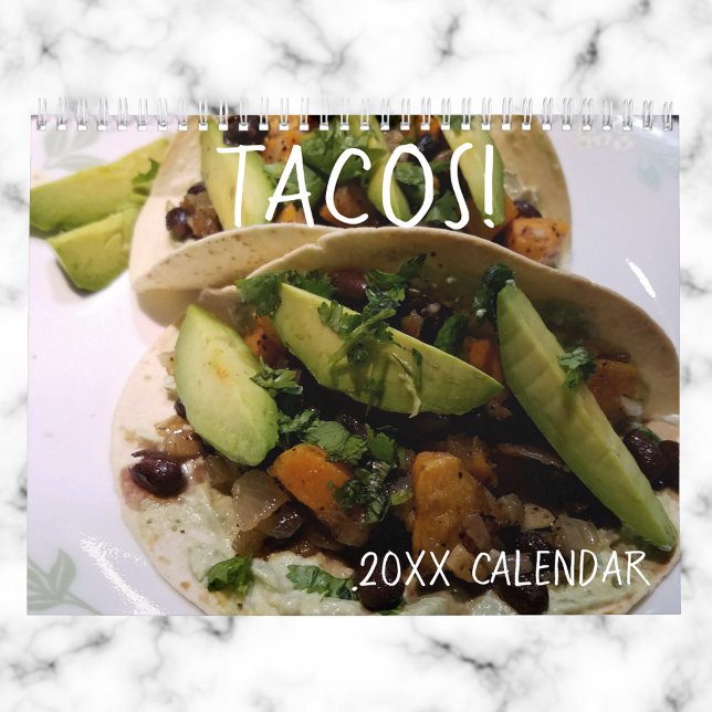 Calendario Restaurante de comida mexicana Taco Lover (Subido por el creador)