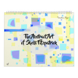 Calendario Resumen Bella Artes colorido de Shelli Fitzpatrick