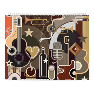 Calendario Resumen Fondo musical