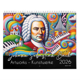 Calendario Retratos de Johann Sebastian Bach: Obras de arte 2