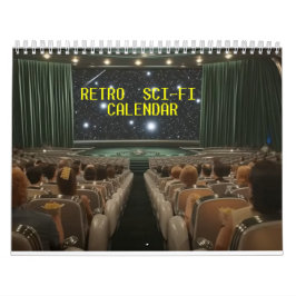 Calendario Retro Ciencia Ficción