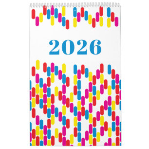 Calendario retro del arte 2017