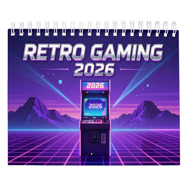 Calendario Retro Gaming 2026 Calendar (Tapa)