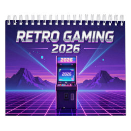 Calendario Retro Gaming 2026 Calendar