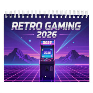 Calendario Retro Gaming 2026 Calendar