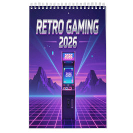 Calendario Retro Gaming 2026 Calendar