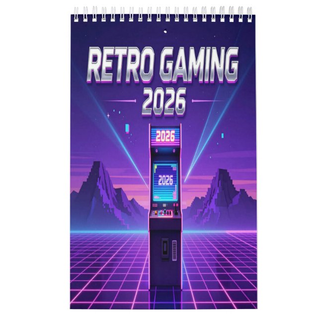 Calendario Retro Gaming 2026 Calendar (Tapa)