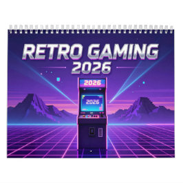 Calendario Retro Gaming 2026 Calendar