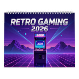 Calendario Retro Gaming 2026 Calendar