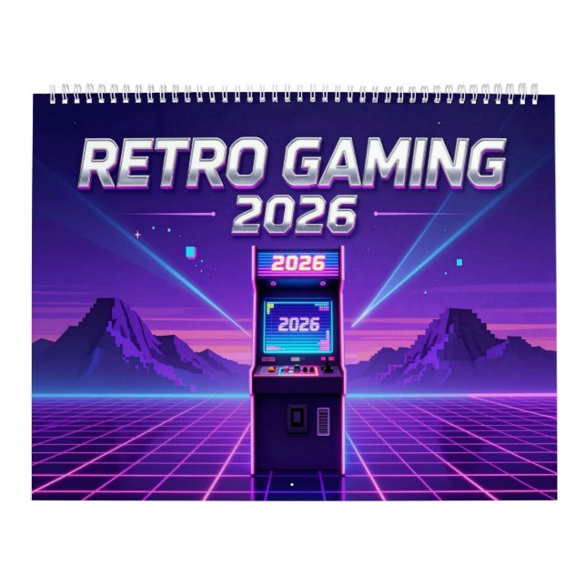 Calendario Retro Gaming 2026 Calendar (Tapa)