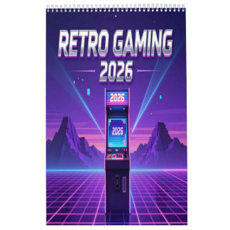 Calendario Retro Gaming 2026 Calendar