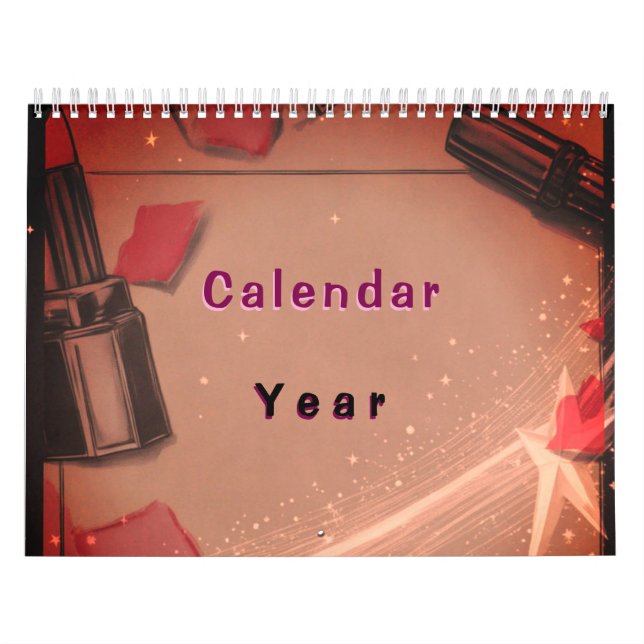 Calendario Retro Glam (Tapa)