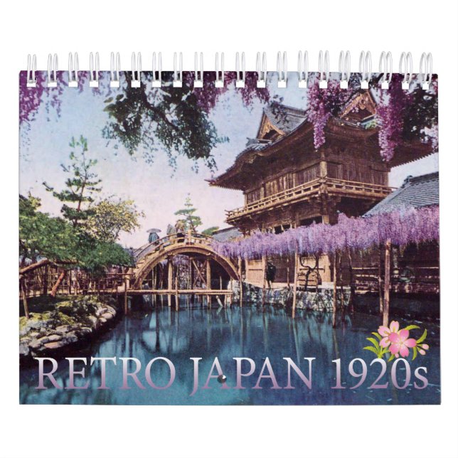 CALENDARIO RETRO JAPÓN AÑOS 1920 (Tapa)