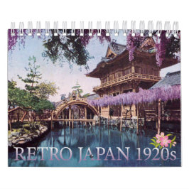 CALENDARIO RETRO JAPÓN AÑOS 1920