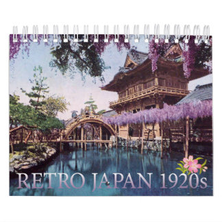 CALENDARIO RETRO JAPÓN AÑOS 1920