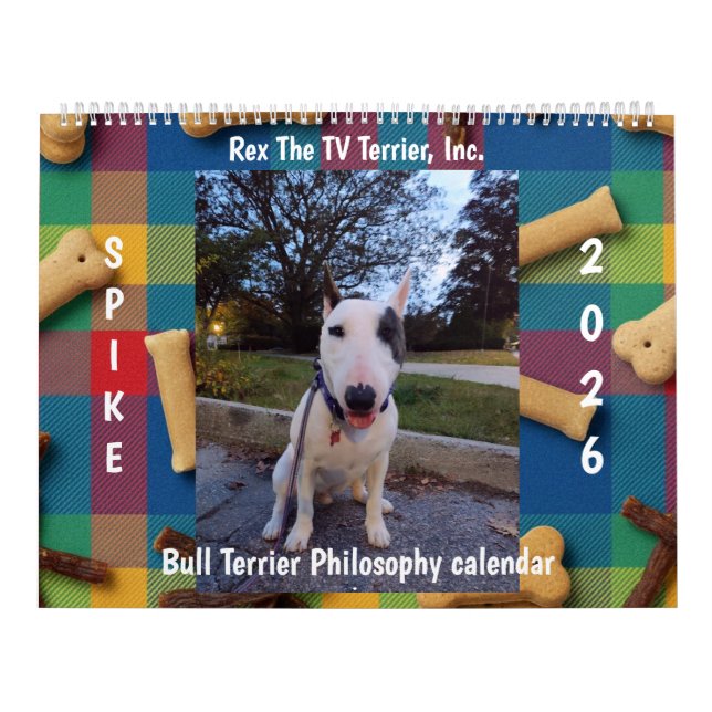 Calendario Rex The TV Terrier Inc. Spike 2026 Calendar (Tapa)