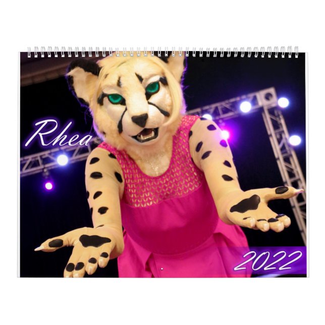 Calendario Rhea 2022 (Tapa)