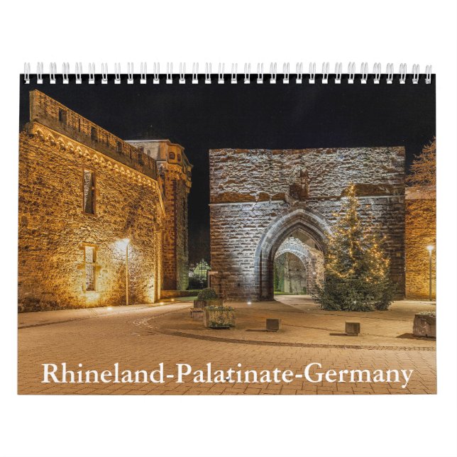 Calendario Rhineland-Palatinate-Alemania (Tapa)