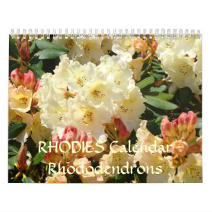 Calendario RHODIES Rhododendrons 2010 Calendario d