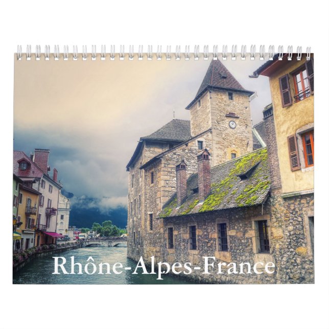 Calendario Rhône-Alpes-Francia (Tapa)