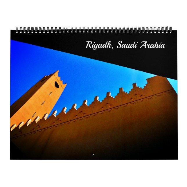 Calendario Riad, Arabia Saudita (Tapa)