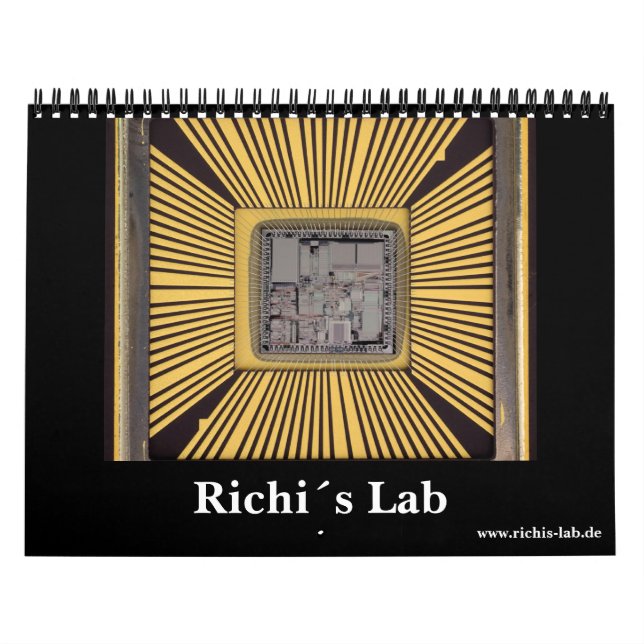 Calendario Richi´s Lab (Tapa)
