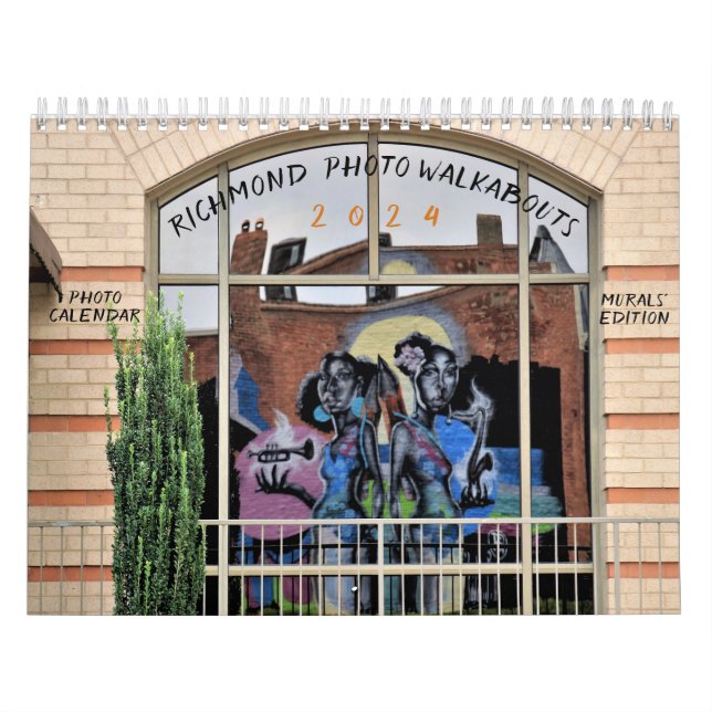 Calendario Richmond VA Photo Walkabouts Edición Mural (Tapa)