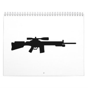 Calendario Rifle de francotirador