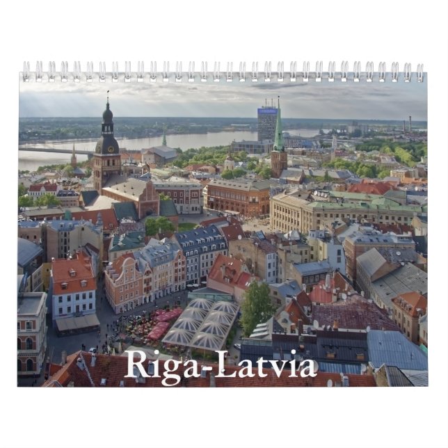 Calendario Riga-Latvia Calendar (Tapa)
