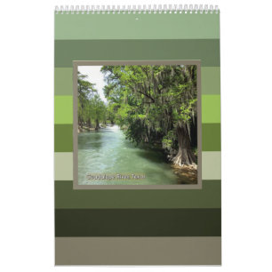 Calendario Río Guadalupe en Gruene, Texas