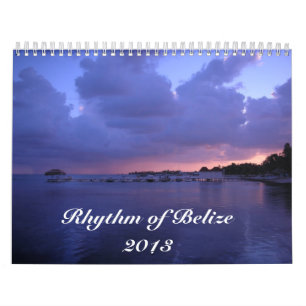 Calendario Ritmo 2013 de Belice Calander