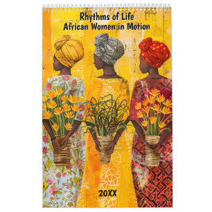 Calendario Ritmos de Vida – Mujeres Africanas en Movimiento