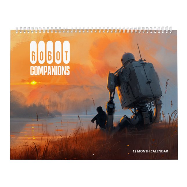 Calendario Robot Companions (Tapa)