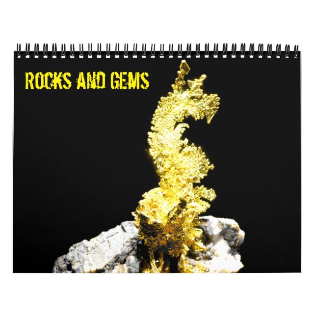 Calendario Rock and Gem (Tapa)