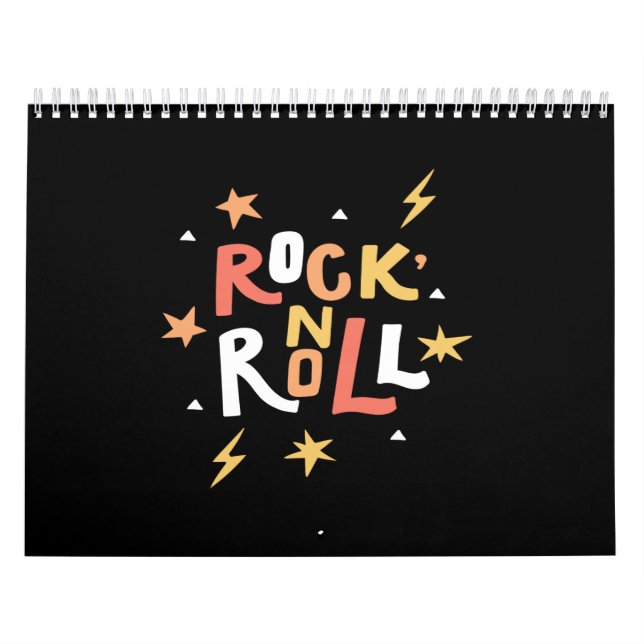 Calendario rock n roll (Tapa)