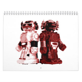 calendario rojo de los robots