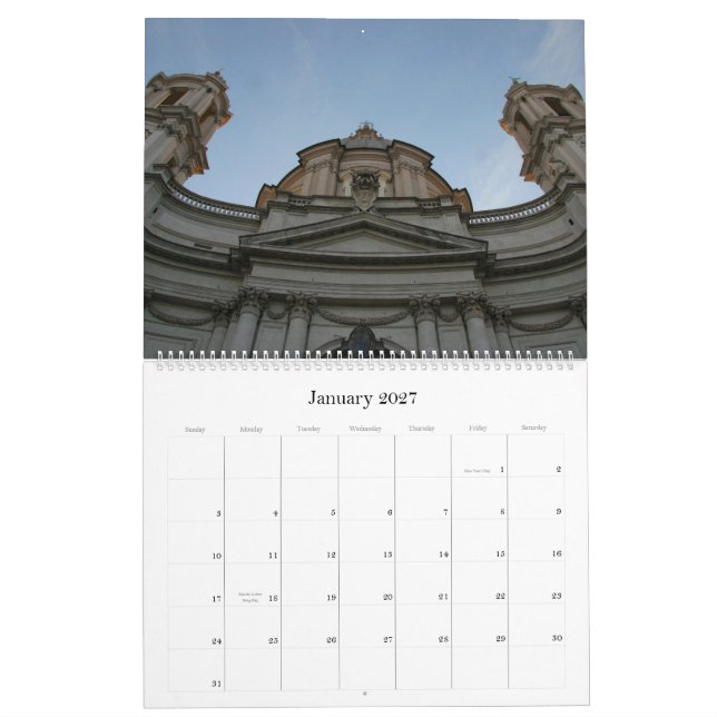 Calendario Roma, Italia 2013 (Jan 2027)