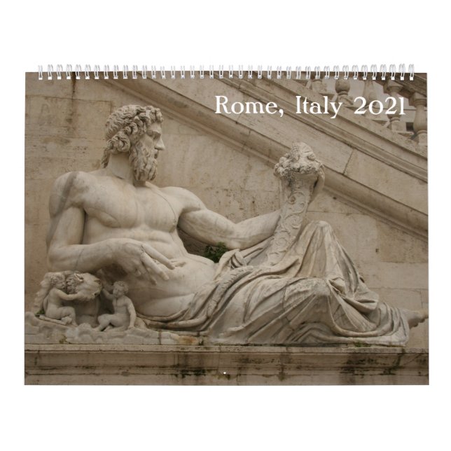 Calendario Roma, Italia 2021 (Tapa)