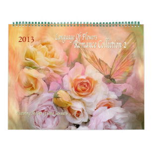 Calendario Romance Collection 2 Floral Art Calendar 2013