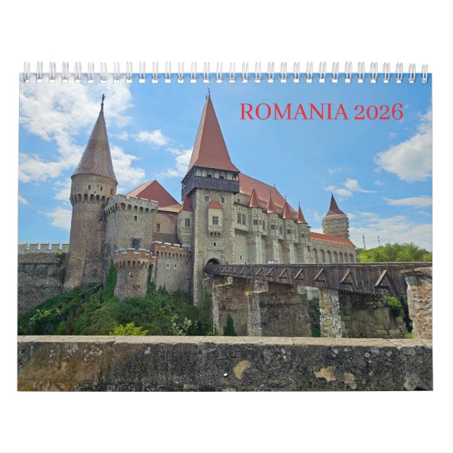 Calendario Romania 2026 calendar (Tapa)