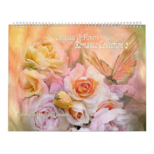 Calendario romántico del arte de la colección 2